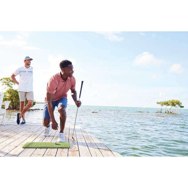 TravisMathew® Bayfront Cotton/Poly Solid Men's Polo