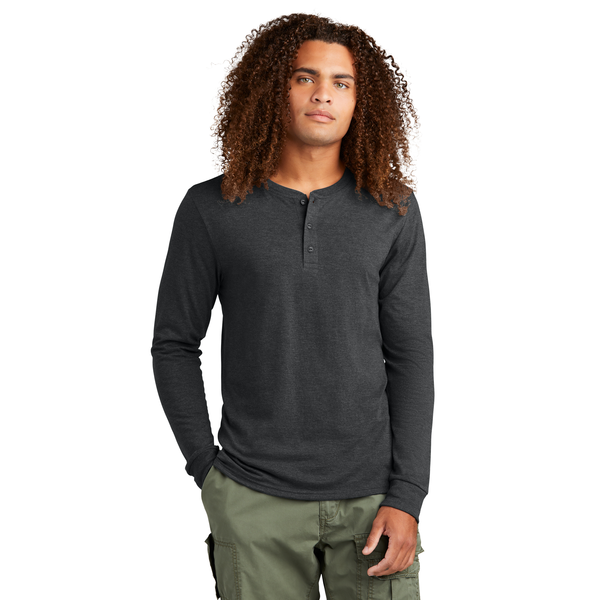 District® Perfect Tri® Long Sleeve Men's Henley