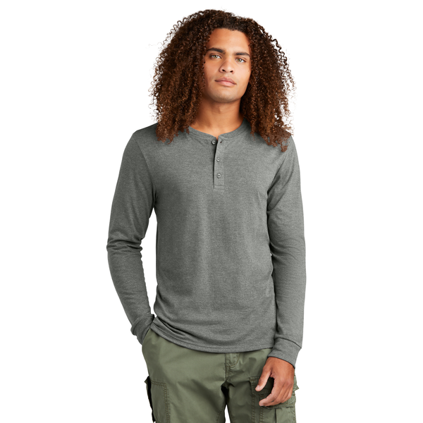 District® Perfect Tri® Long Sleeve Men's Henley