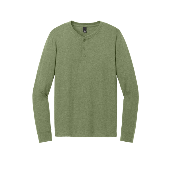 District® Perfect Tri® Long Sleeve Men's Henley