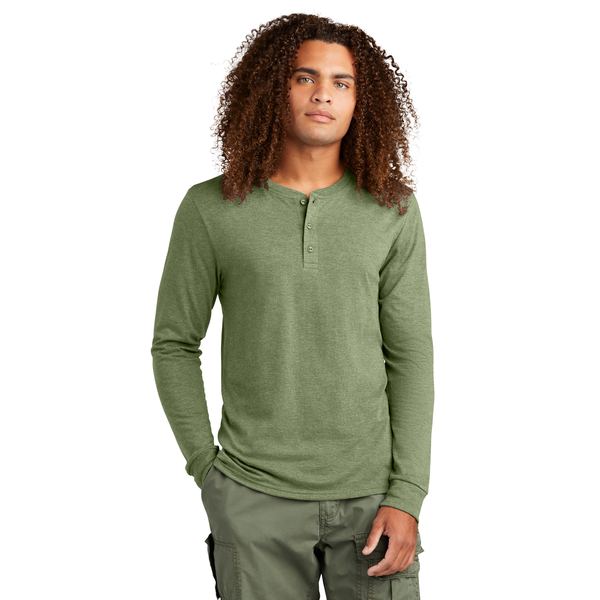 District® Perfect Tri® Long Sleeve Men's Henley