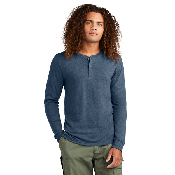 District® Perfect Tri® Long Sleeve Men's Henley