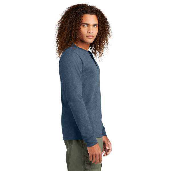 District® Perfect Tri® Long Sleeve Men's Henley