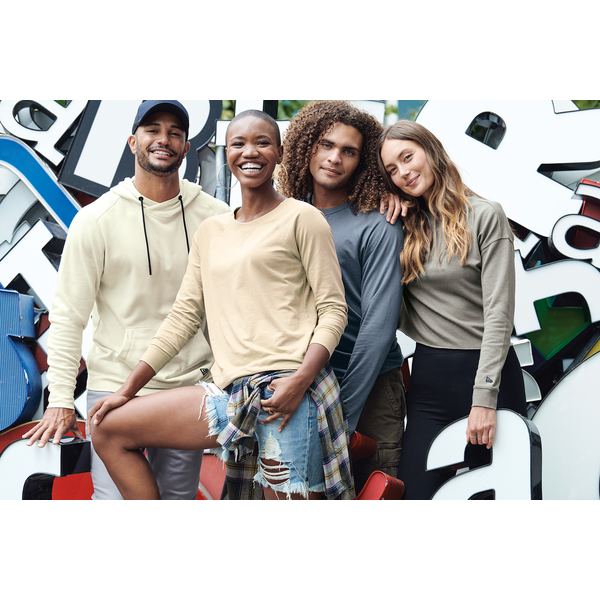 District® Featherweight French Terry™ Long Sleeve Men's Crewneck