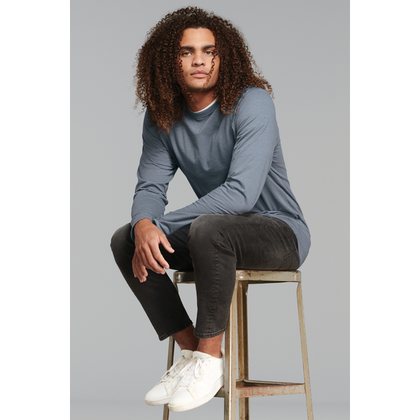 District® Featherweight French Terry™ Long Sleeve Men's Crewneck