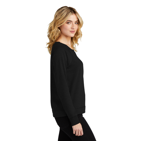 District® Featherweight French Terry™ Long Sleeve Ladies' Crewneck