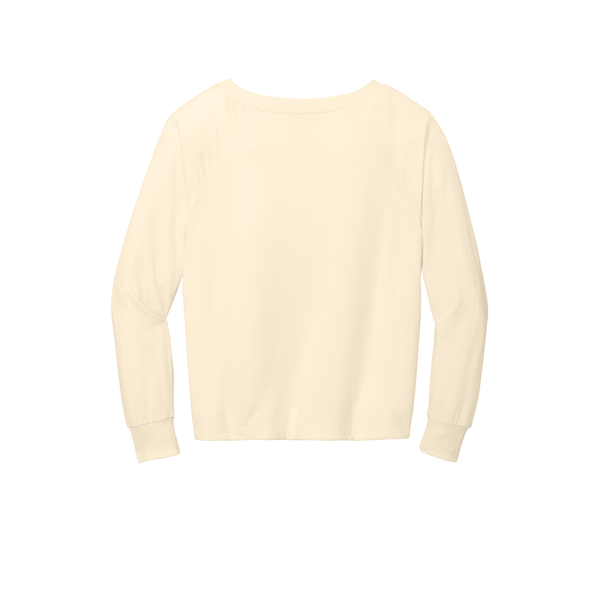 District® Featherweight French Terry™ Long Sleeve Ladies' Crewneck