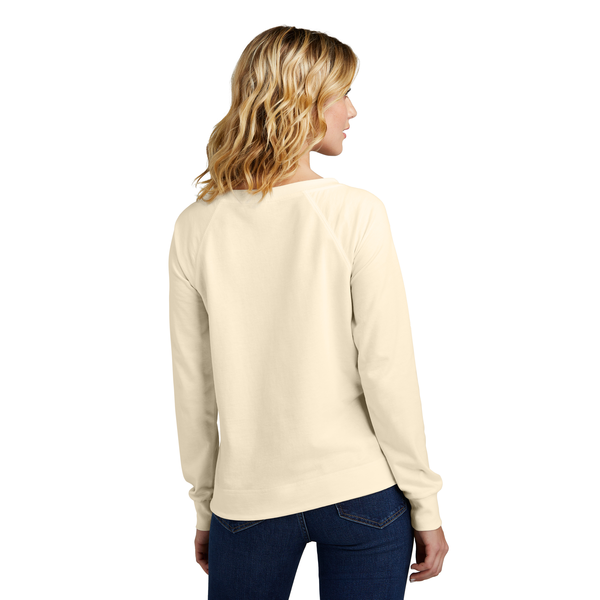 District® Featherweight French Terry™ Long Sleeve Ladies' Crewneck