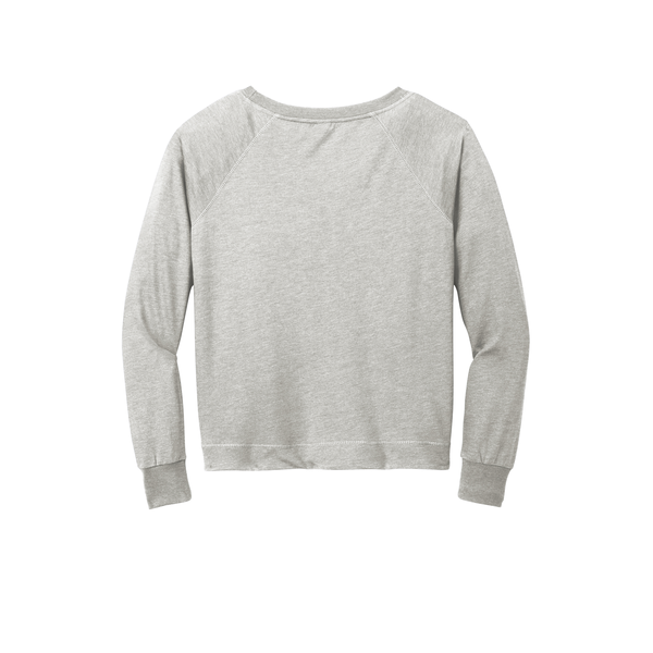 District® Featherweight French Terry™ Long Sleeve Ladies' Crewneck