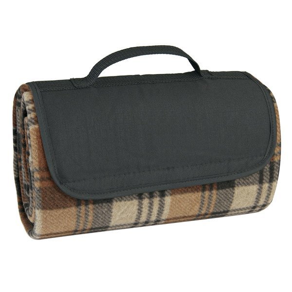 RollUp Plaid Picnic Blanket, 52" x 47" Promotions Now
