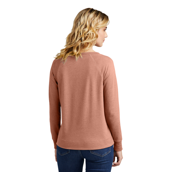 District® Featherweight French Terry™ Long Sleeve Ladies' Crewneck