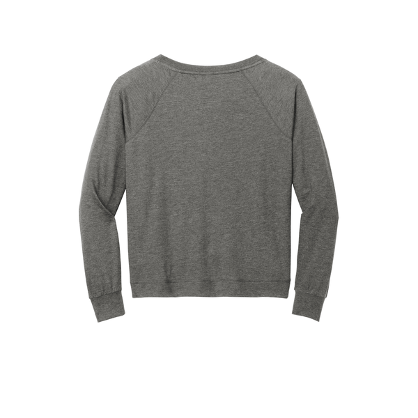 District® Featherweight French Terry™ Long Sleeve Ladies' Crewneck