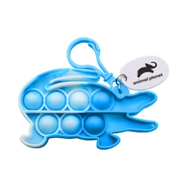 Animal Bubble Popper Keychain