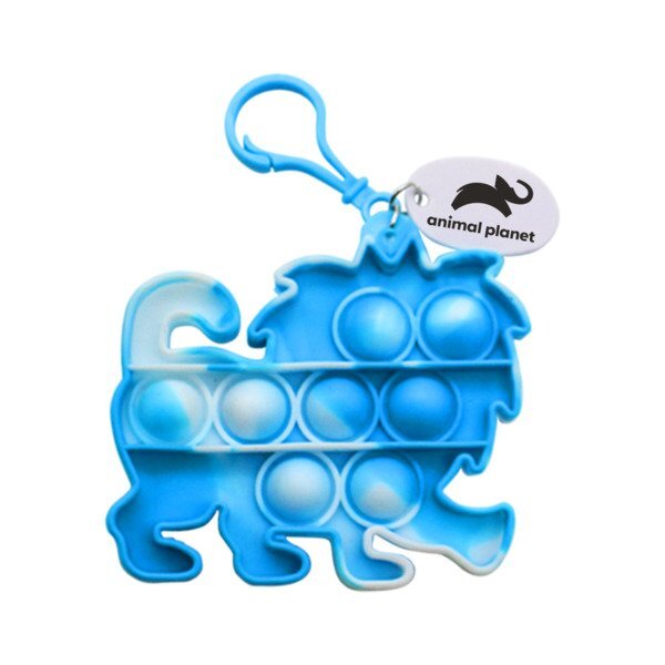 Animal Bubble Popper Keychain