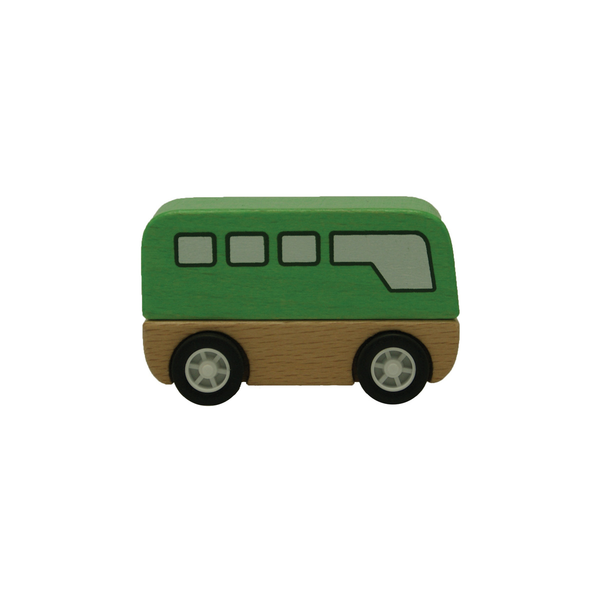Wooden Toy Bus