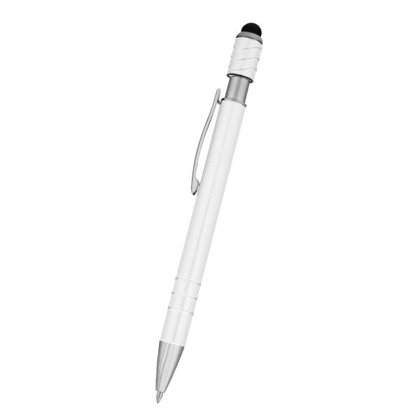 Spin Top Fidget Aluminum Pen w/ Stylus