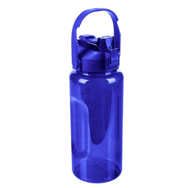 Motivational Translucent Water Bottle, 68oz.
