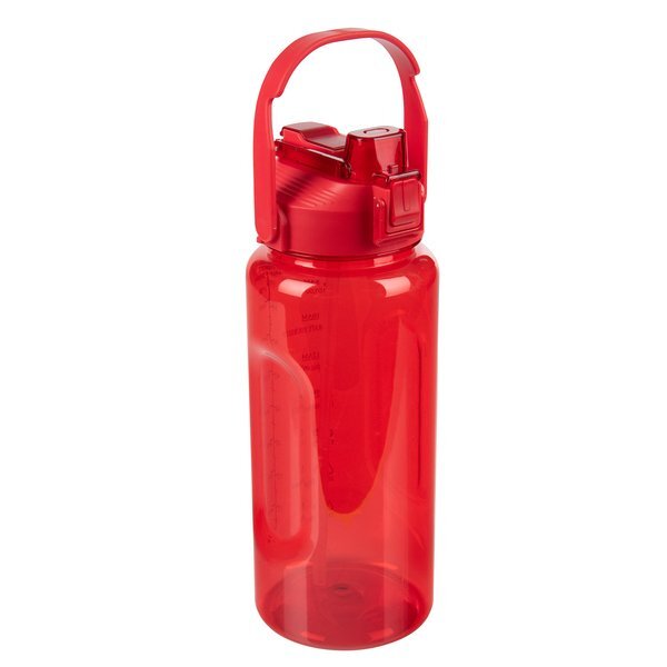 Motivational Translucent Water Bottle, 68oz.
