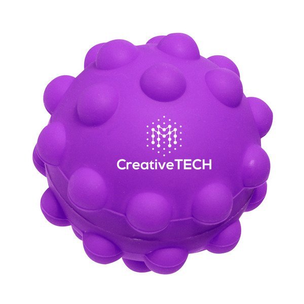 Push Pop Stress Bubble Ball