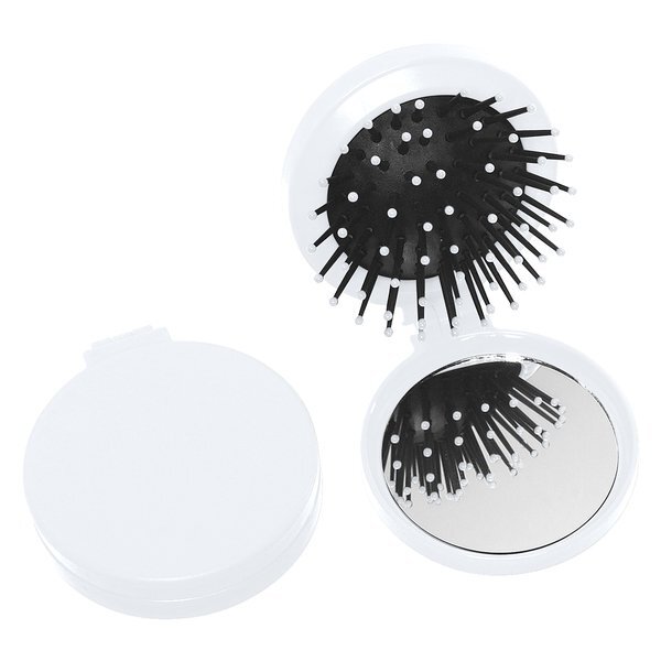 Brush and Mirror Compact