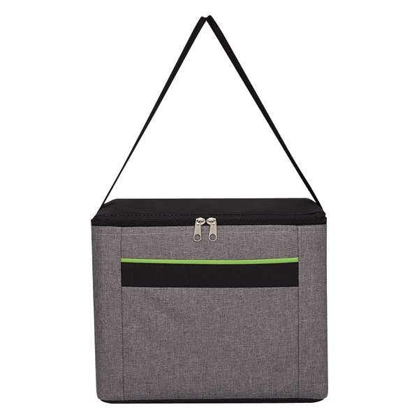 Brighton Heathered Polyester 8 Can Cooler Bag