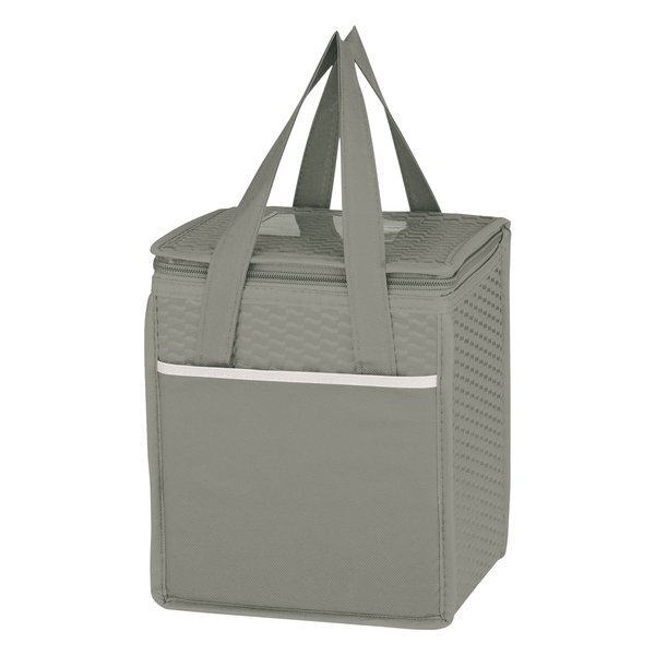 Wave Design Non-Woven Cooler Lunch Bag