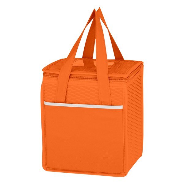 Wave Design Non-Woven Cooler Lunch Bag