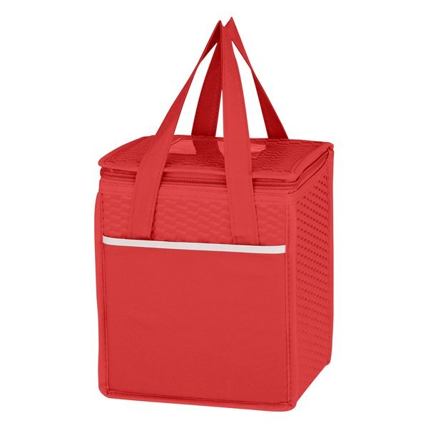 Wave Design Non-Woven Cooler Lunch Bag