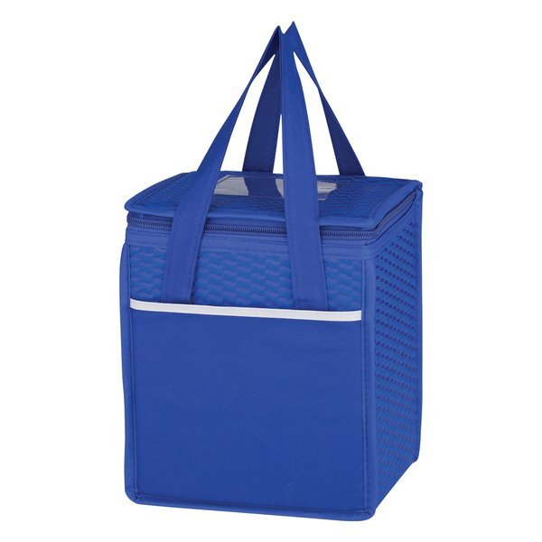 Wave Design Non-Woven Cooler Lunch Bag