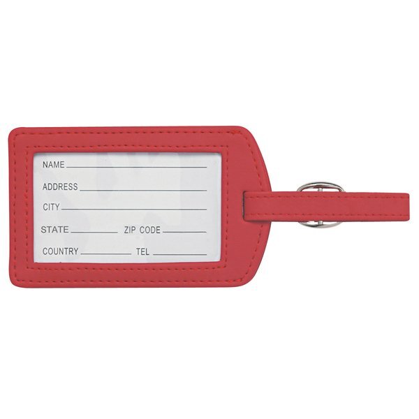 Soft Touch PVC Luggage Tag