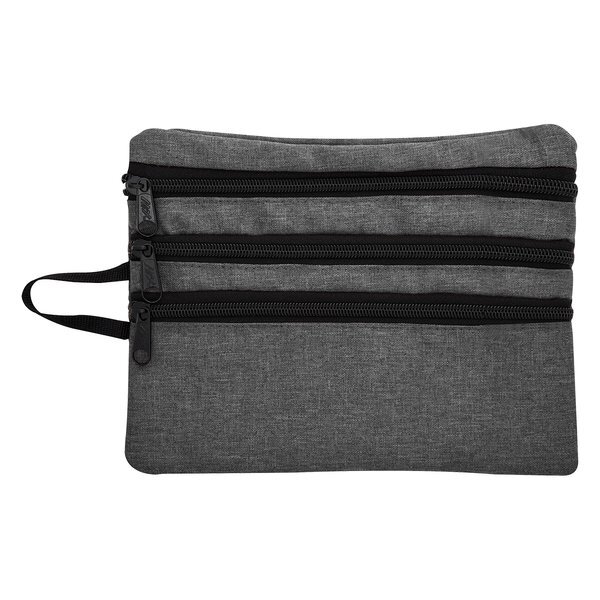 Heathered Tech Accessory Poly Ripstop Travel Bag