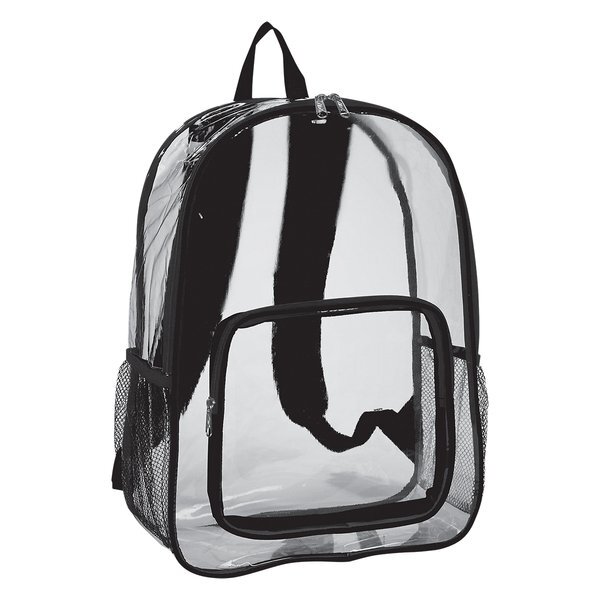 Clear PVC Backpack w/ Colored Trim