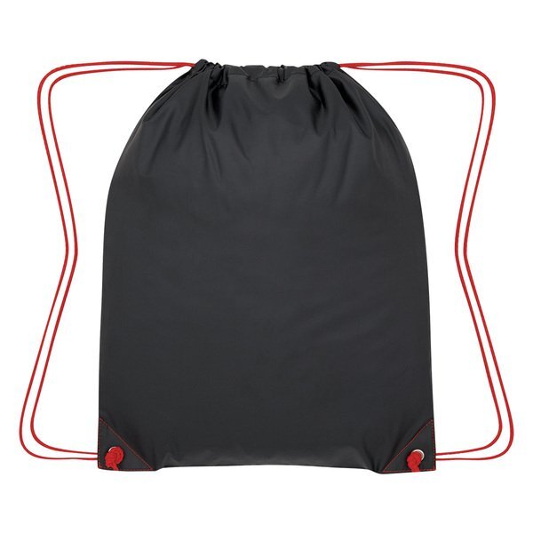 Color Pop Polyester Drawstring Bag