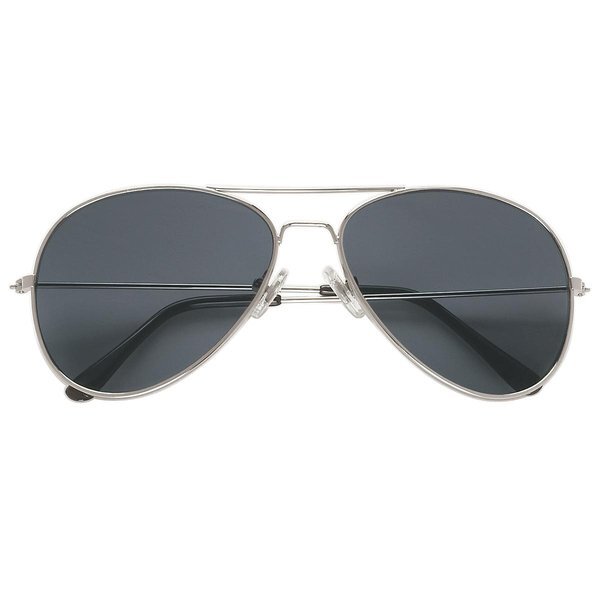 Aviator Sunglasses w/ Black Lenses