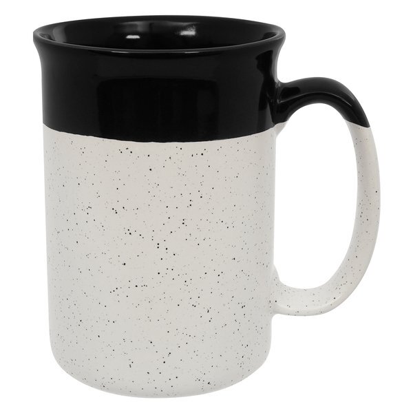 Speckled Dipped Ceramic Mug, 13oz.