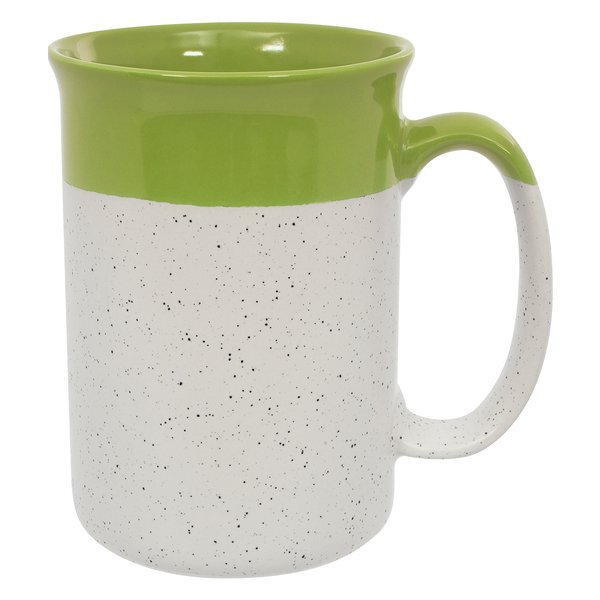 Speckled Dipped Ceramic Mug, 13oz.