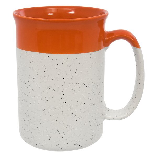 Speckled Dipped Ceramic Mug, 13oz.