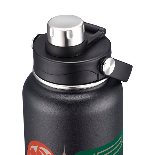 Bresso Vacuum Insulated Bottle w/ Twist Top Spout, 34oz.