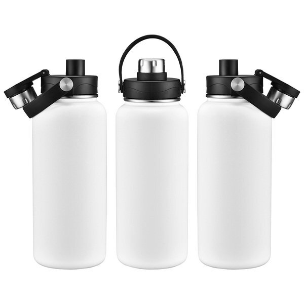 Bresso Vacuum Insulated Bottle w/ Twist Top Spout, 34oz.