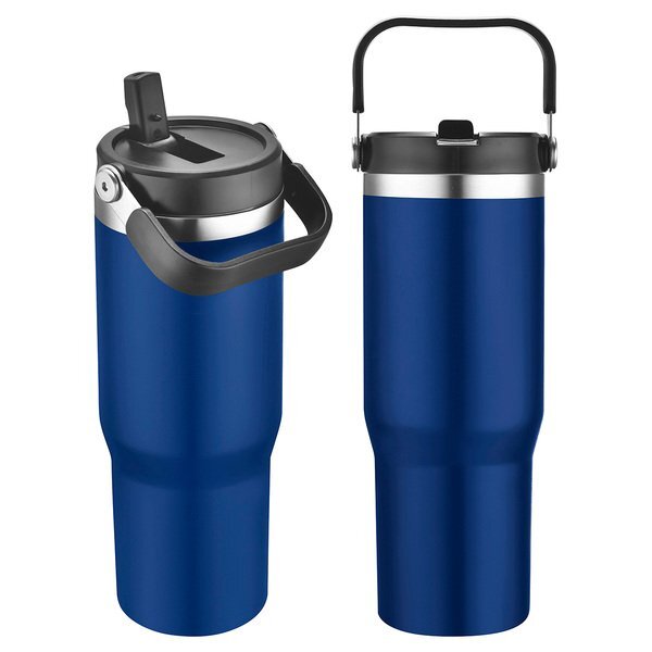 Tollara Vacuum Insulated Tumbler w/ Flip Top Spout, 30oz.