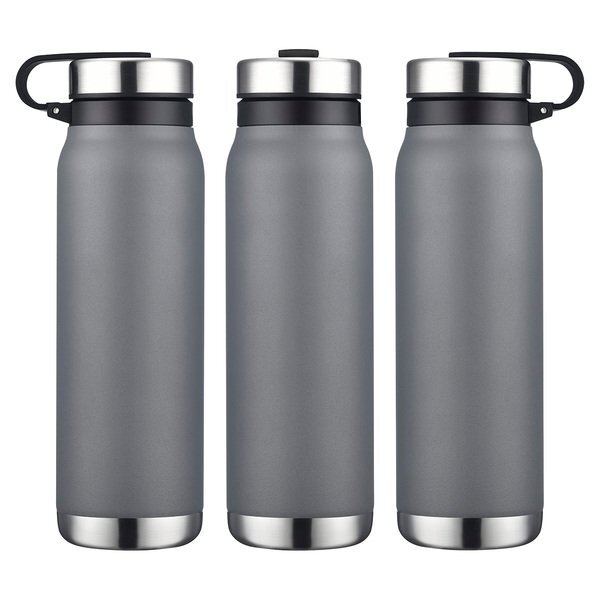 Turin Vacuum Insulated Bottle w/ Twist Cap, 20oz.