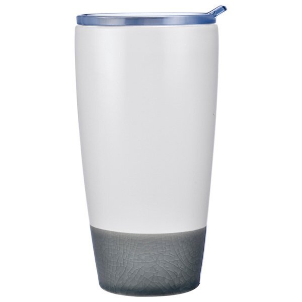 Fortuna Double-Wall Ceramic Tumbler, 12oz.