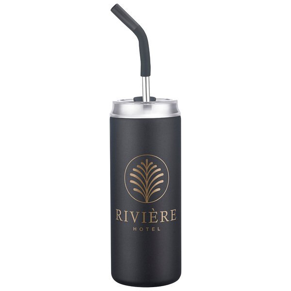 Sirena Vaccum Insulated Tumbler w/ Straw, 20oz.