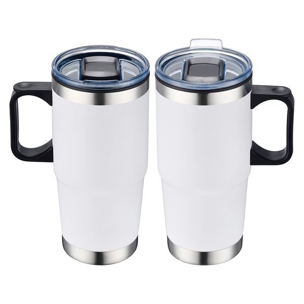 San Siro Double-Wall Travel Mug, 24oz.