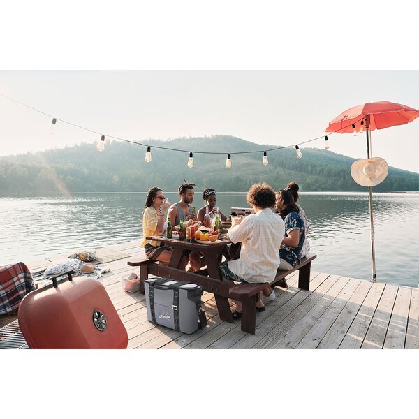 Urban Peak® Waterproof 24 Can Tarpaulin Hinge Asher Cooler