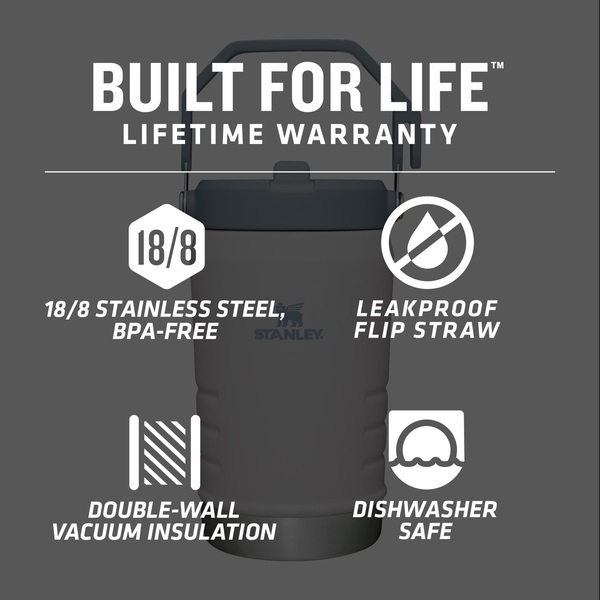 Stanley® IceFlow™ Flip Straw Vacuum Insulated Jug, 40oz.
