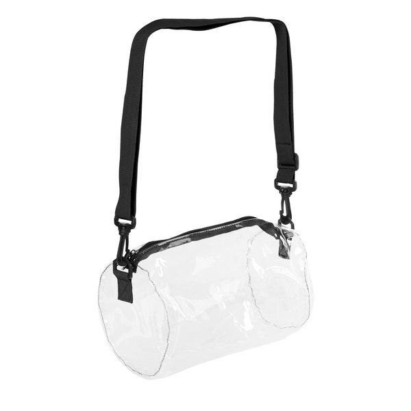 Seymour Clear PVC Barrel Bag