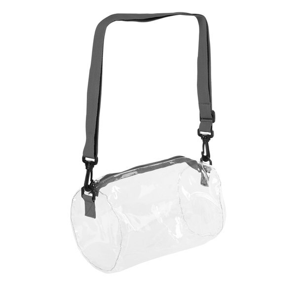 Seymour Clear PVC Barrel Bag