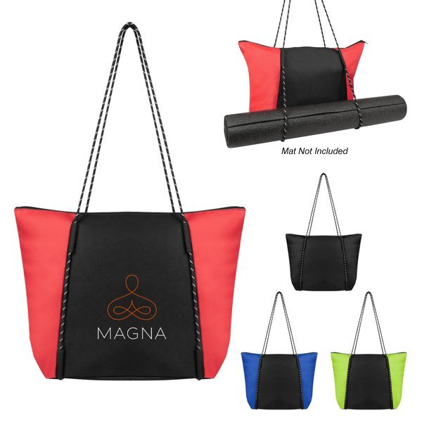 Rope Tote Bag w/ 100% rPET Material