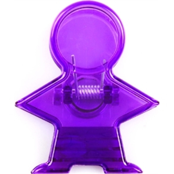 Person Magnetic Memo Clip